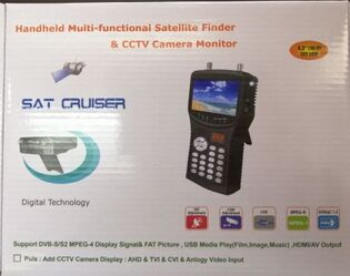 SAT CRUISER HD WITH CAMERA 5 M