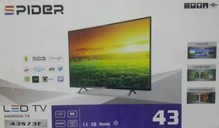 TV SPIDER 43" 4K ANDROID